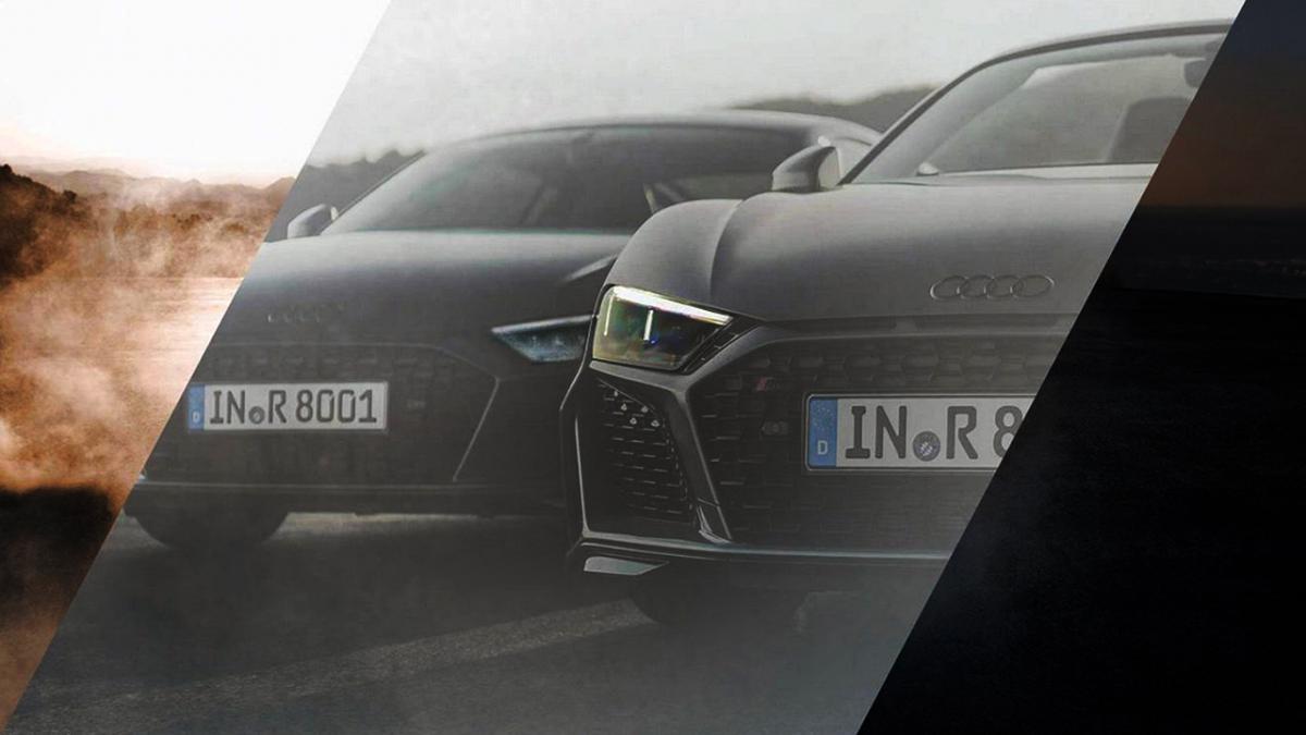 Audi показала тизер обновленного суперкара R8