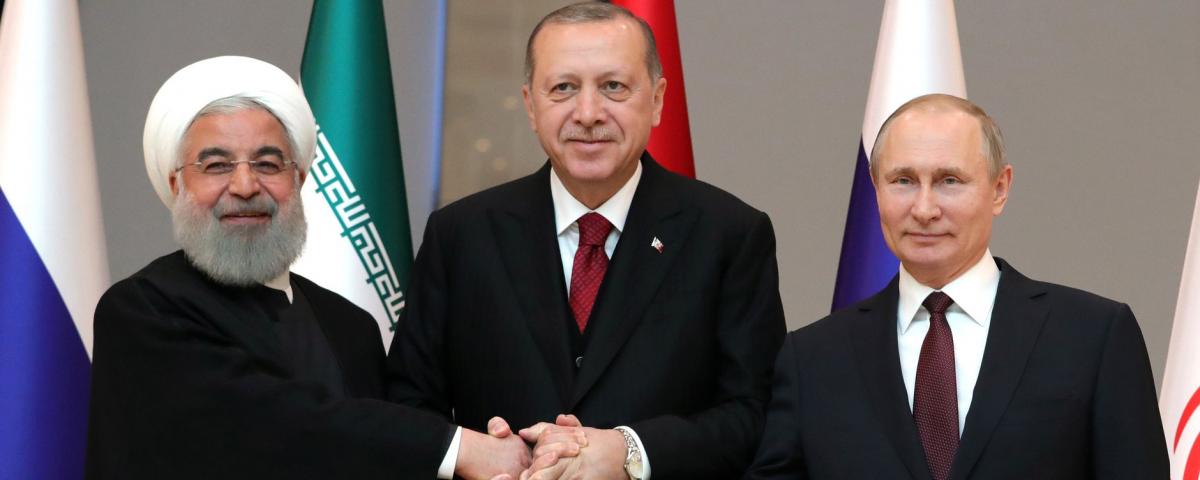 Подведены итоги переговоров Путина, Эрдогана и Рухани по Сирии