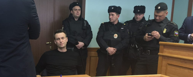 Мосгорсуд оставил в силе арест Навального