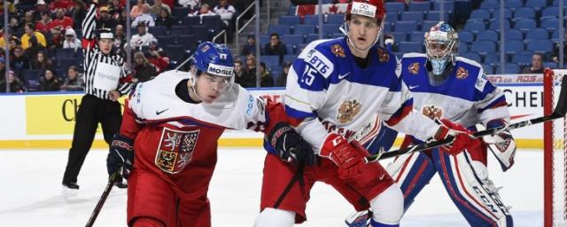 Сборная России проиграла Чехии в матче молодежного ЧМ по хоккею