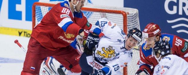 Сборная России по хоккею проиграла Финляндии в матче Евротура