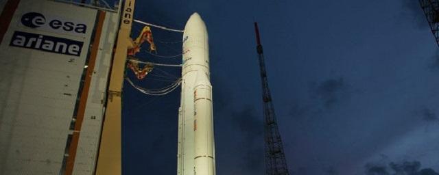 Запуск ракеты-носителя Ariane-5 с космодрома Куру прошел успешно