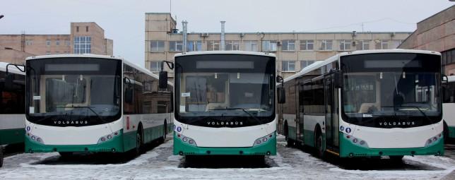 На улицы Петербурга выйдут 32 новых автобуса Volgabus