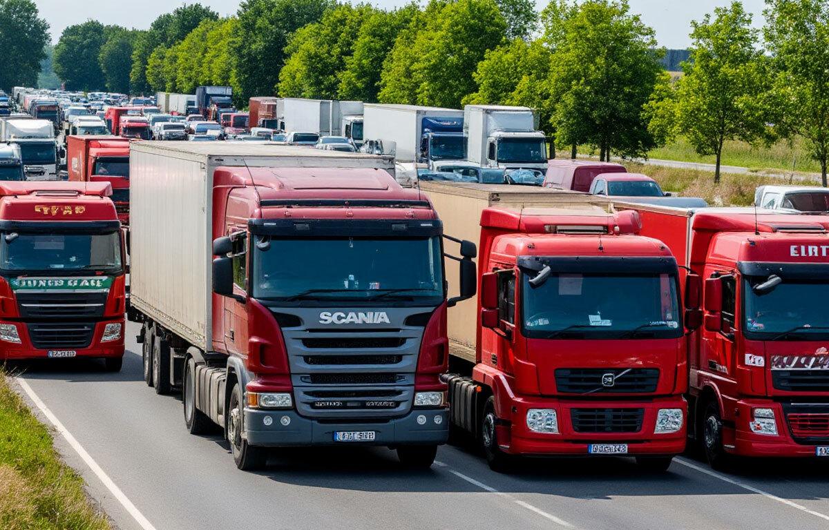 Лукашенко может конфисковать застрявшие на границе фуры из Литвы