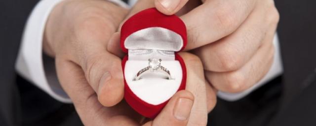Выбор кольца с бриллиантом перед Днем святого Валентина