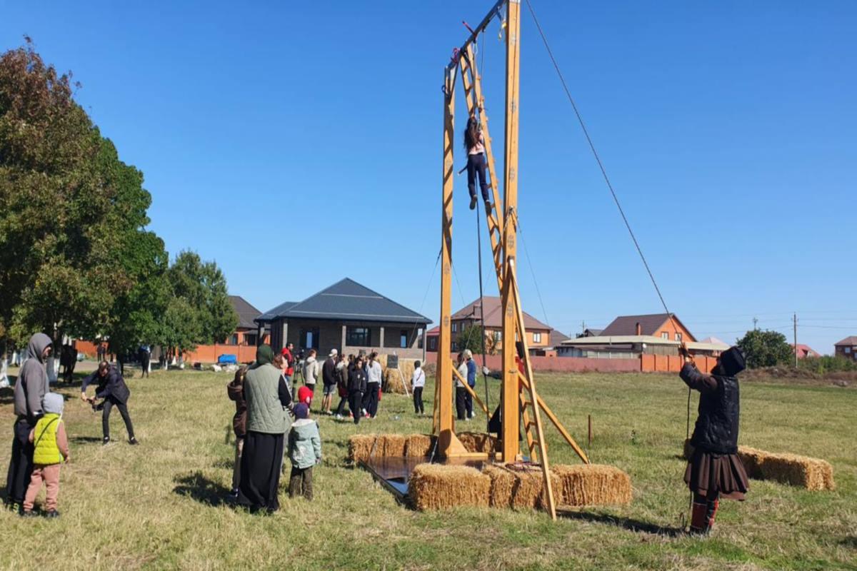 В Адыгее проходят выездные мероприятия «Игры Нартов», посвященные конному спорту
