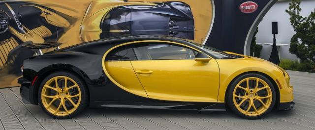 В США появился первый 1500-сильный Bugatti Chiron