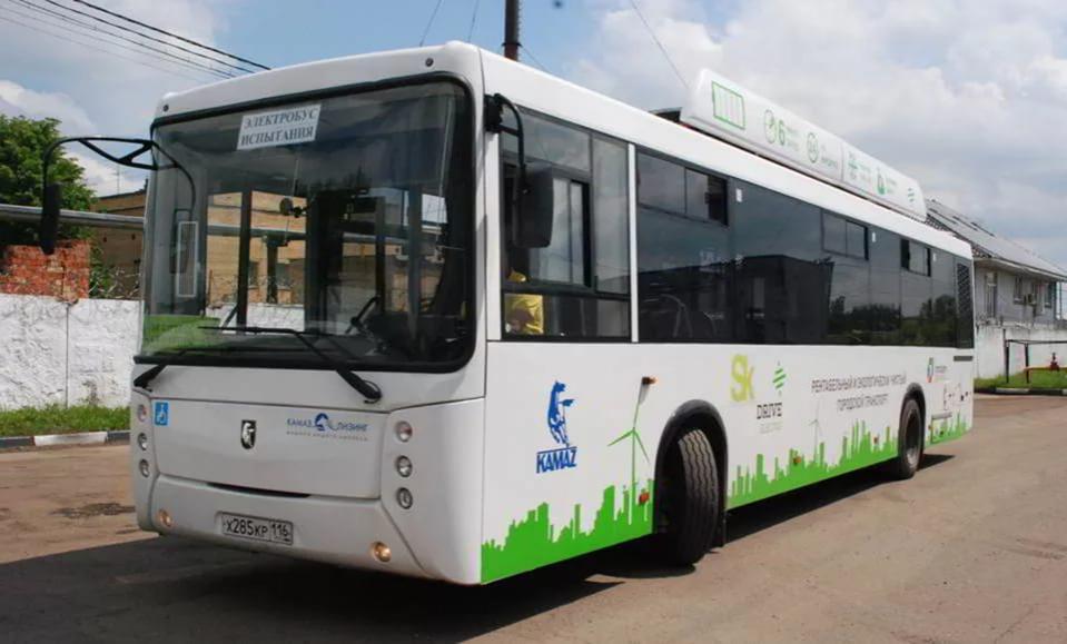КАМАЗ представил в Подольске новый электробус