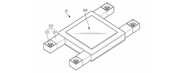 Компания Samsung получила патент на гибрид дрона и планшета