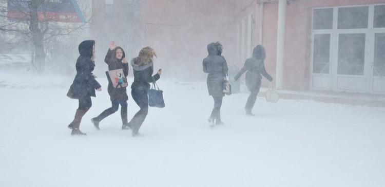 В Ростовской области ожидаются снег и сильный ветер