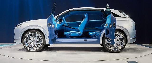 Компания Hyundai представила свой первый водородный кроссовер