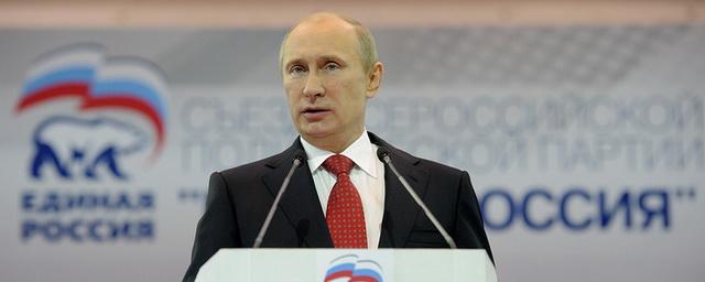 Песков раскрыл ключевые темы выступления Путина на съезде ЕР