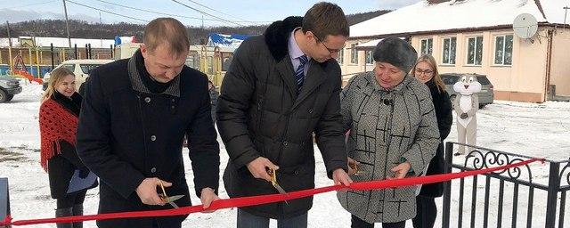 В Анивском районе открыли скверы и детскую площадку