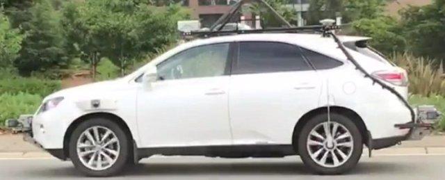 Беспилотный автомобиль Apple сняли на видео во время тестов
