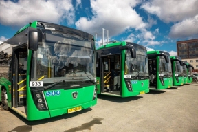 Общественный транспорт Екатеринбурга пополнился новыми автобусами