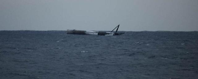 Первая ступень Falcon 9 выдержала жесткую посадку на воду