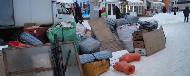 В Воронеже начался демонтаж мини-рынка «Остужевский»