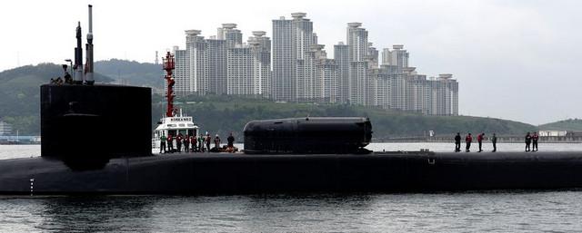В порт Южной Кореи вошла американская атомная подлодка «Мичиган»
