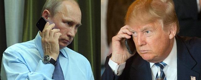 Трамп планирует поговорить с Путиным по телефону в эти выходные
