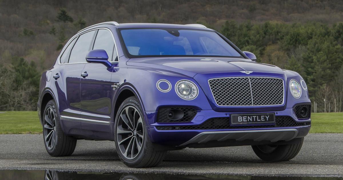 Российские продажи Bentley выросли на 27%