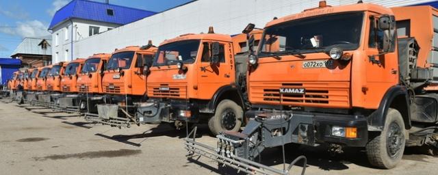 Из Москвы в Пермский край прибыли 109 машин для уборки улиц