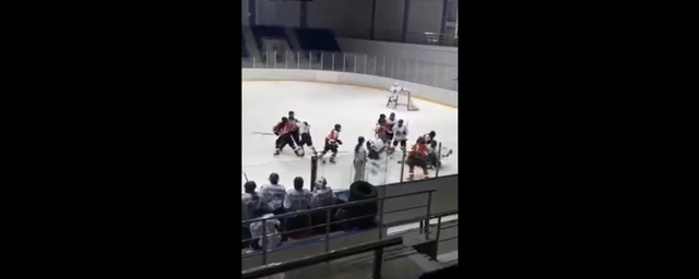 В Казахстане две женские хоккейные команды устроили побоище на льду