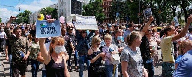 Песков: В Кремле не считают, что митинги в защиту Фургала проплачены