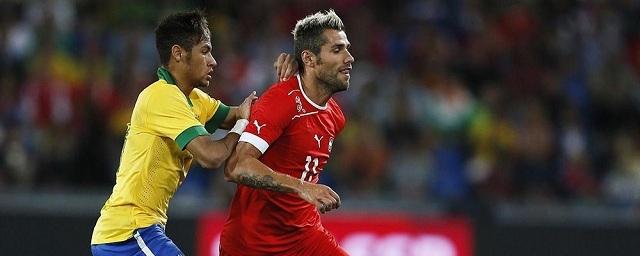 Матч между сборными Бразилии и Швейцарии посетили 43 тысячи человек