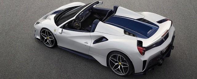 Компания Ferrari представила кабриолет 488 Pista Spider
