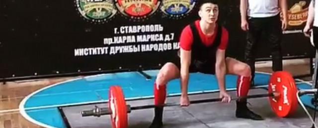 Силач из Железноводска установил абсолютный рекорд России