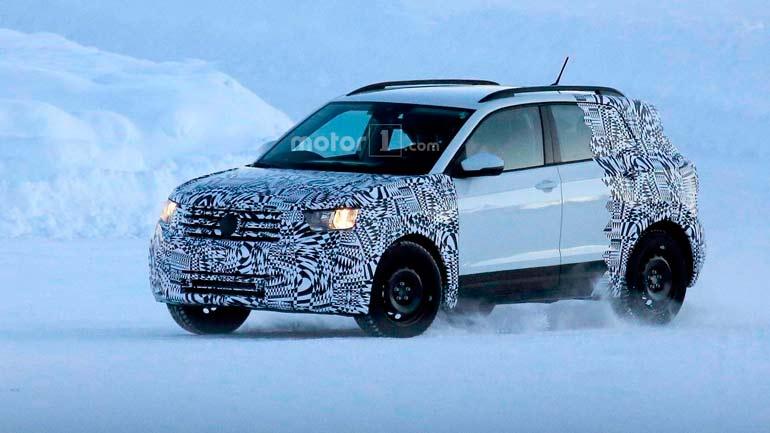 Volkswagen испытал в зимних условиях новый кроссовер на базе Polo