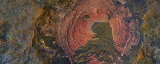 NASA опубликовало снимок залежей пород на Марсе