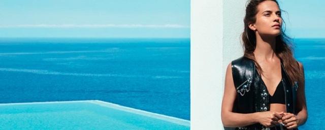 Алисия Викандер рекламирует новую коллекцию Louis Vuitton