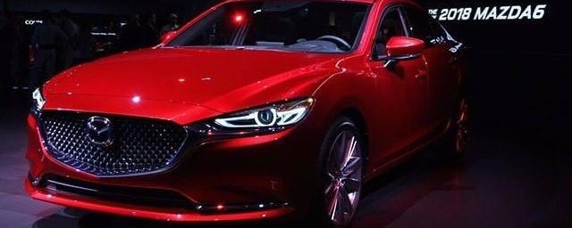 Седан Mazda 6 получит новый турбомотор для рынка России
