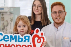 Сотрудник Самарской областной клинической станции переливания крови за пять лет сдал кровь 55 раз