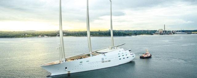 В Гибралтаре арестовали крупнейшую в мире парусную яхту олигарха из РФ