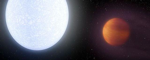 Обнаружена экзопланета в атмосфере которой находятся испаренные металлы