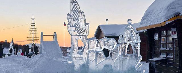 В Мурманске открылся фестиваль ледовых скульптур