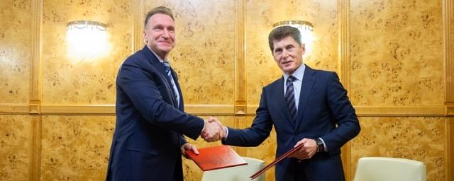 По инициативе Олега Кожемяко подписано соглашение между Приморьем и «ВЭБ»