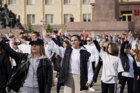 В Ставрополе в преддверии Всемирного Дня здоровья провели общегородскую зарядку