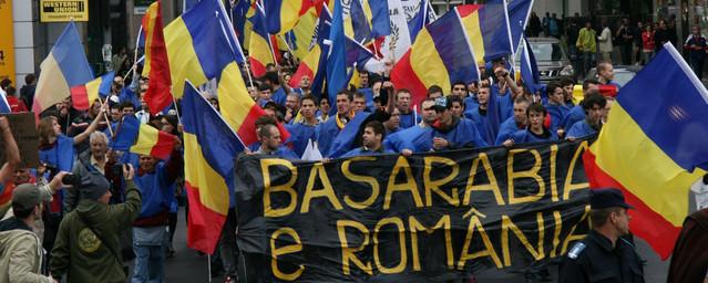 В Кишиневе состоялся митинг за объединение Молдавии с Румынией