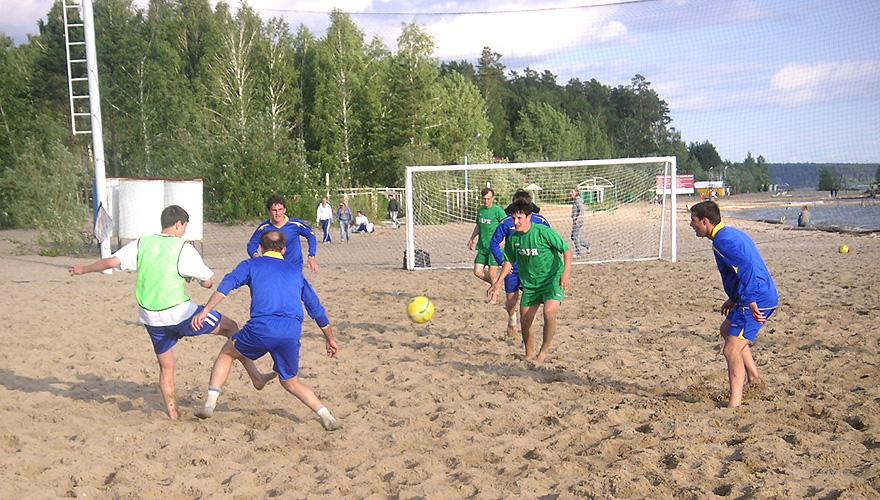 В Забайкалье состоялся фестиваль пляжного футбола