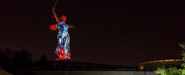 Волгоградцы вновь увидят световую 3D-инсталляцию «Свет Великой Победы»