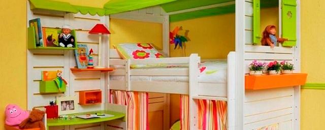 Создание креативных домиков из детских кроватей