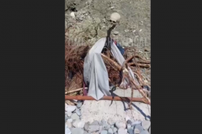 СК начал проверку после видео с человеческим черепом, который нашли на пляже в Сочи
