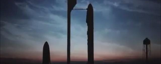 Илон Маск показал полет межпланетного корабля на Марс