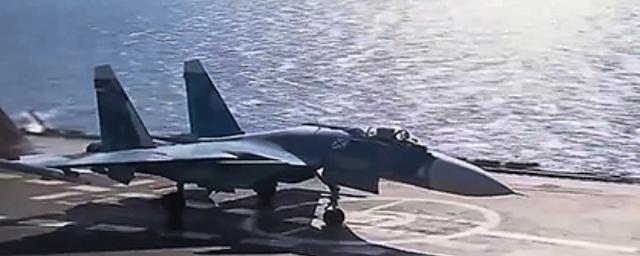 СМИ: Перед крушением Су-33 на «Адмирале Кузнецове» заменили трос