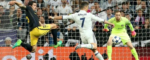 «Реал» уверенно обыграл «Атлетико» в матче полуфинала Лиги чемпионов