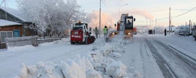 В Салехарде осваивают новую методику расчистки улиц от снега