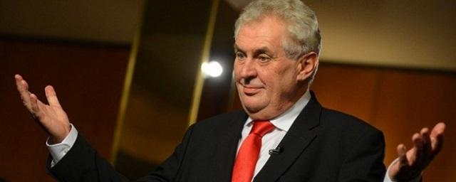 Президент Чехии настаивает на производстве газа «Новичок» в стране